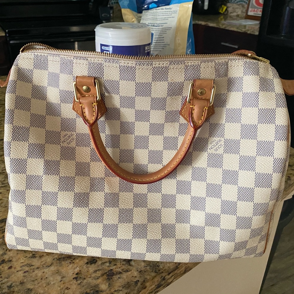 Louis Vuitton Speedy 35 damier azur